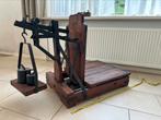 Antieke bascule (weegschaal), Ophalen, Zo goed als nieuw