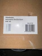 Wiesbaden Inbouwnis RVS 30x30x10cm, Ophalen of Verzenden, Nieuw, Grijs, Overige typen