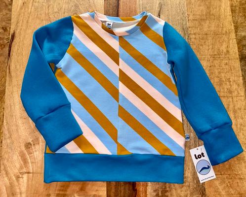 Nieuw sweater retro blue stripe van Lot mt.98/104 (char), Kinderen en Baby's, Kinderkleding | Maat 104, Nieuw, Jongen of Meisje