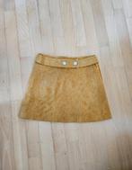Zara suede leren rokje nieuw, Ophalen of Verzenden, Nieuw, Geel, Boven de knie