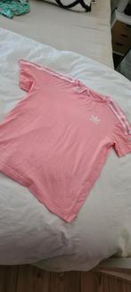 Adidas t shirt sport gym maat 140 kleur roze/peach, Ophalen of Verzenden, Roze, Zo goed als nieuw