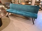 Nieuwe eetkamerbank 210cm adore velvet turquoise €375, Ophalen, Drie, Blauw, .