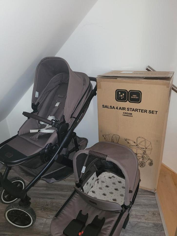ABC Design Salsa 4 Air Kinderwagen, Kinderen en Baby's, Kinderwagens en Combinaties, Zo goed als nieuw, Combiwagen, Overige merken