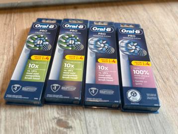 Oral-B Opzetborstels - Cross Action & Sensitive Clean beschikbaar voor biedingen