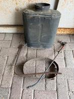 koperen rugspuit, Ophalen