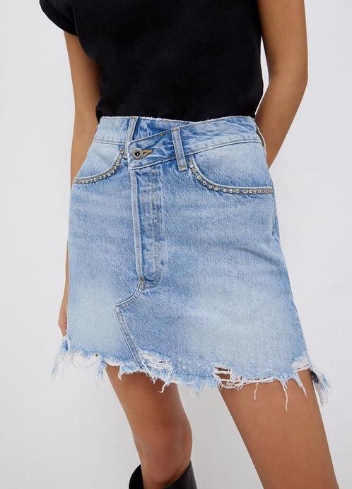 Liu Jo denim skirt 31, Kleding | Dames, Rokken, Nieuw, Maat 38/40 (M), Blauw, Boven de knie, Verzenden
