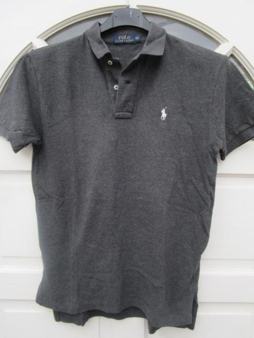 Donkergrijze  Ralph Lauren polo maat XS valt als S, Kleding | Heren, Polo's, Zo goed als nieuw, Maat 46 (S) of kleiner, Grijs