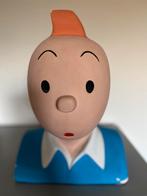 Kuifje borstbeeld, Ophalen of Verzenden, Gebruikt