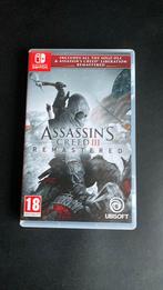 Assassins Creed III Remastered switch, Avontuur en Actie, Vanaf 18 jaar, 1 speler, Ophalen of Verzenden