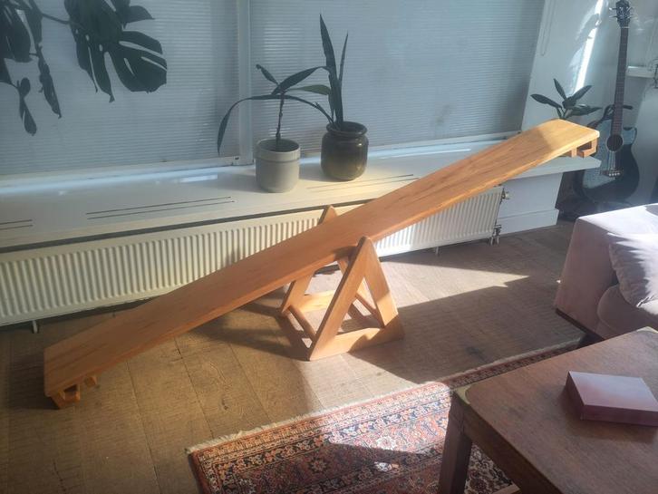 Schilte glijplank met zwiep bokje, Sport en Fitness, Overige Sport en Fitness, Zo goed als nieuw, Ophalen