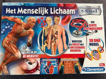ZGAN! Clementoni Het Menselijk Lichaam! beschikbaar voor biedingen