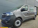 Opel Vivaro 1.6 CDTI L2H1 DC Navi 125 PK nette staat euro 6, Bedrijf, Lichtsensor, Zilver of Grijs, Lease