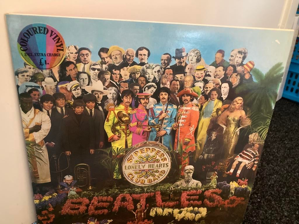 Beatles - Sgt Pepper coloured vinyl LP, Cd's en Dvd's, Vinyl | Pop, Ophalen of Verzenden, 1960 tot 1980, Zo goed als nieuw, 12 inch