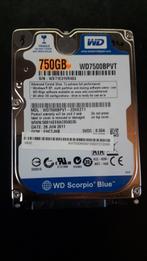 WD7500BPVT - 750GB SATA 2,5" [HDD-920][1502] 15-9, Intern, Ophalen of Verzenden, Zo goed als nieuw, Laptop
