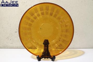 Art Deco schaal - Amberkleurig - Art Nouveau - Amber beschikbaar voor biedingen
