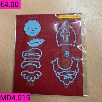 Sinterklaas snijmallen Marianne Design  beschikbaar voor biedingen