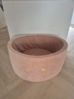 Ballenbak met gouden en witte ballen - 90cm, Ophalen, Gebruikt, Meisje