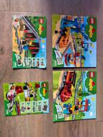 Duplo treinenset stoomtrein, goederentrein en extra rails, Ophalen, Zo goed als nieuw, Complete set, Duplo