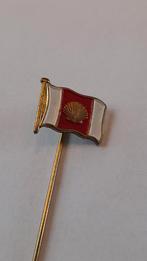 Vintage Speldje - shell, Verzamelen, Speldjes, Pins en Buttons, Ophalen of Verzenden, Gebruikt, Stad of Land, Speldje of Pin