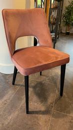 2 Roze velvet Stoelen, Ophalen, Twee, Overige kleuren, Zo goed als nieuw