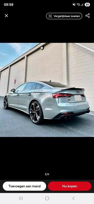 Audi A5 2019-2025 spoiler beschikbaar voor biedingen