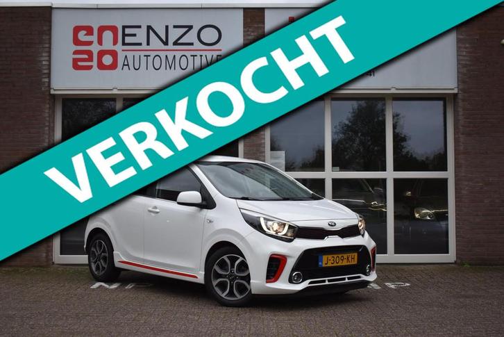 Kia Picanto 1.0 MPi GT-Line Edition Fabrieksgarantie 1e eige, Auto's, Kia, Bedrijf, Te koop, Picanto, ABS, Achteruitrijcamera