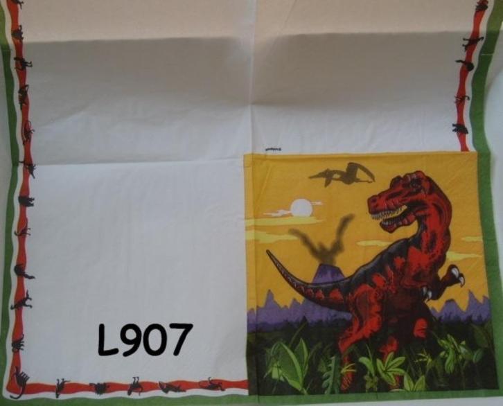 Servetten decoupage/bullet journal – Dino L907, Hobby en Vrije tijd, Knutselen, Nieuw, Materiaal, Verzenden