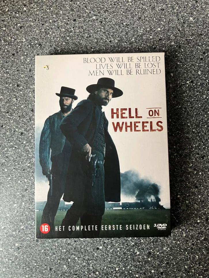 Hell On Wheels - Seizoen 1 (3-Disc), Cd's en Dvd's, Dvd's | Tv en Series, Actie en Avontuur, Vanaf 16 jaar, Ophalen of Verzenden