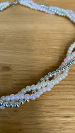 Pareltjes ketting - gedraaid, Ophalen of Verzenden, Zo goed als nieuw, Kunststof