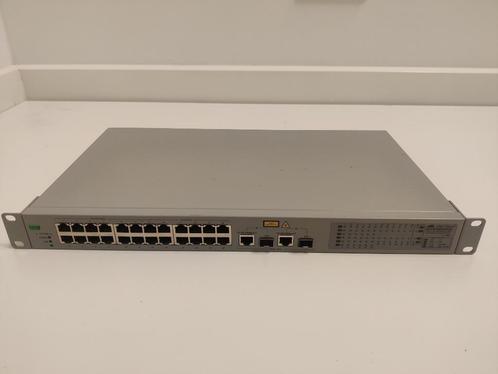 Allied Telesis AT-FS750/24POE – 24-Poorts WebSmart Switch, Computers en Software, Netwerk switches, Gebruikt, Ophalen of Verzenden