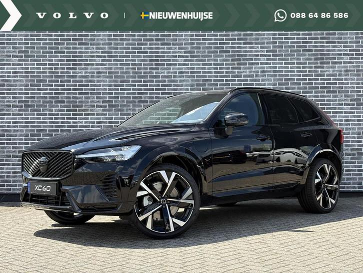 Volvo XC60 2.0 T6 Plug-in hybrid AWD Ultra Black Edition | L, Auto's, Volvo, Bedrijf, Te koop, XC60, 360° camera, 4x4, ABS, Achteruitrijcamera