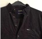 Bijna Nieuwe MCGREGOR overhemd Blouse RIBCORDUROY zwart XL, Kleding | Heren, Overhemden, Zwart, Zo goed als nieuw, Halswijdte 43/44 (XL)