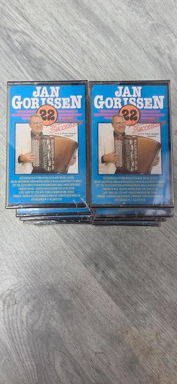 Jan Gorissen - Accordeon Successen - Cassettebandjes beschikbaar voor biedingen