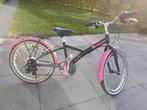 B'twin meisjesfiets 6 versnellingen, Fietsen en Brommers, Fietsen | Meisjes, Ophalen, Gebruikt, Versnellingen