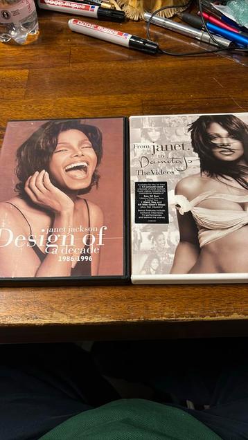 Janet Jackson twee originele muziek dvds een koop beschikbaar voor biedingen