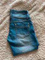 Prachtige lichtblauwe skinnyjeans met bling details - maat s, Ophalen of Verzenden, Zo goed als nieuw, Blauw, W28 - W29 (confectie 36)