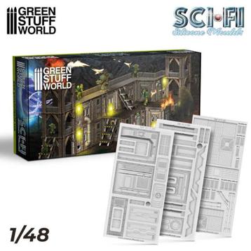 Sci-Fi - Silicone Molds 4075 Wargaming beschikbaar voor biedingen