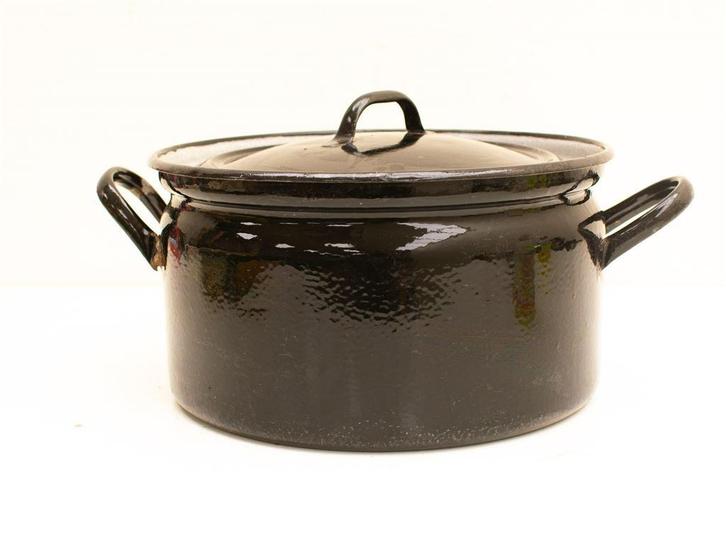 emaille braadpan 32693, Antiek en Kunst, Antiek | Emaille, Ophalen of Verzenden