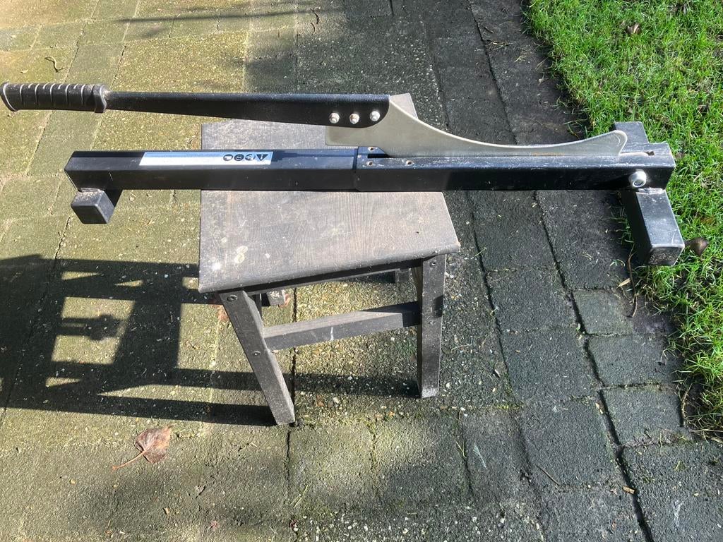 Laminaat PVC knipper, Ophalen, Zo goed als nieuw