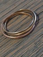 14 karaat gouden dames ring tricolor cartier trinity look, Ophalen of Verzenden, Zo goed als nieuw, Dame, Goud
