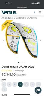 Duotone evo dlab 9m 2026, Watersport en Boten, Kitesurfen, 9 m², Geen board, Ophalen of Verzenden, Zo goed als nieuw