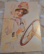 Motor Girl - Coca-Cola, Verzenden, 1960 tot 1980, Ongelopen, Overige thema's