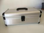 Aluminium Datakoffer voor tapes afsluitbaar, Ophalen of Verzenden, Gebruikt