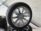 235/45R18 Irelli Winterbanden Met VW Velgen, Auto-onderdelen, Banden en Velgen, Ophalen, 18 inch, Banden en Velgen, Winterbanden