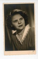 E136; mooi portret op fotokaart, Verzamelen, Ophalen of Verzenden, Voor 1940, Nieuw, Foto