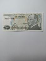 Turkije 10 Lira Biljet, Postzegels en Munten, Bankbiljetten | Europa | Niet-Eurobiljetten, Ophalen of Verzenden