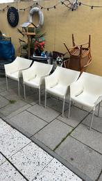 Philppe Starck Kartell Dr.No stoelen set 4 stuks, Ophalen, Zo goed als nieuw, Wit