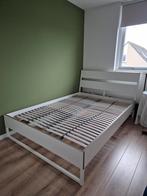 Ikea Trysil Bed + Kast - Complete Slaapkamer Set, Ophalen, Wit, Tweepersoons, 140 cm