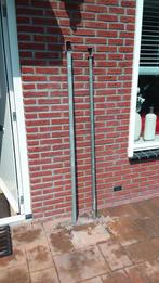 Uitschuifbare stang voor marktkraam. 4 meter., Doe-het-zelf en Verbouw, Steigers, Ophalen, Gebruikt, Overige typen