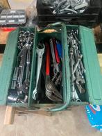 Gereedschapskist vol met gereedschap, Doe-het-zelf en Verbouw, Gereedschap | Handgereedschap, Ophalen of Verzenden, Gebruikt